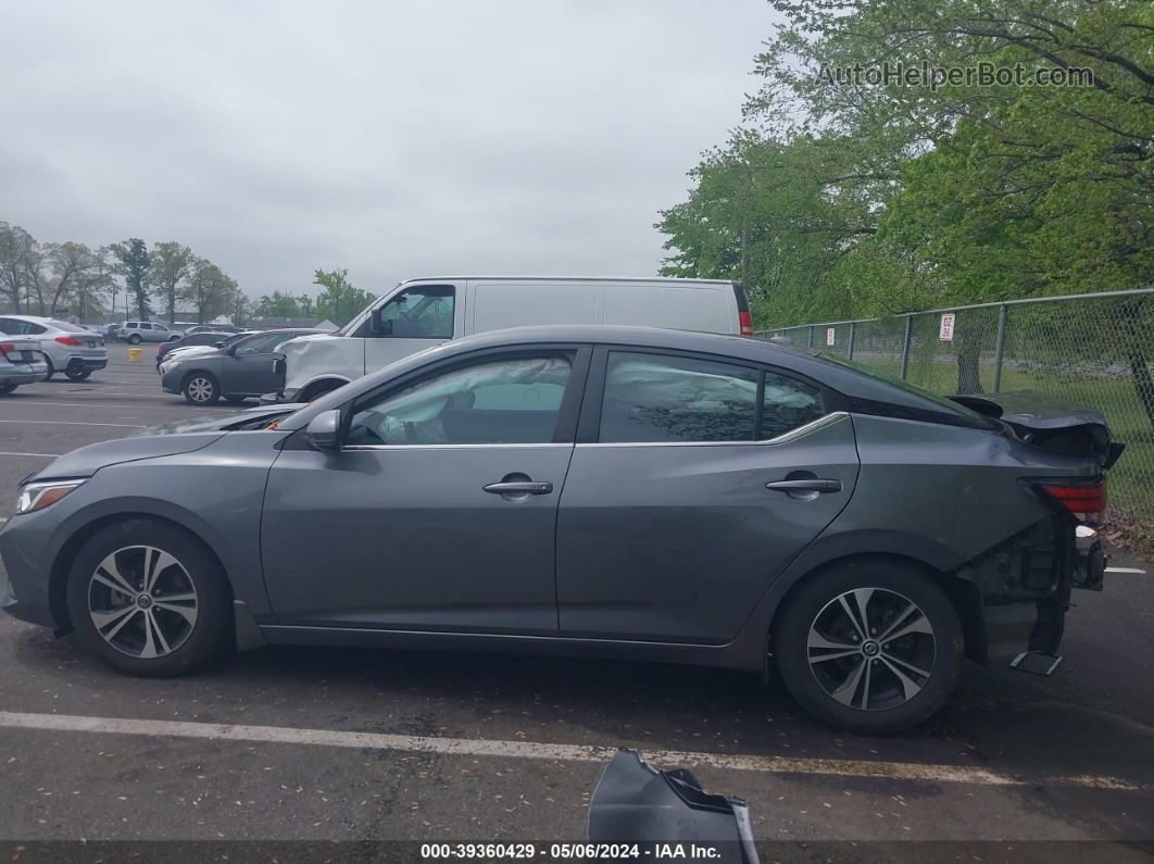 2020 Nissan Sentra Sv Xtronic Cvt Gray vin: 3N1AB8CV5LY301865