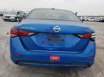 2020 Nissan Sentra Sv Синий vin: 3N1AB8CV5LY304846