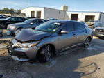 2020 Nissan Sentra Sv Gray vin: 3N1AB8CV5LY312462