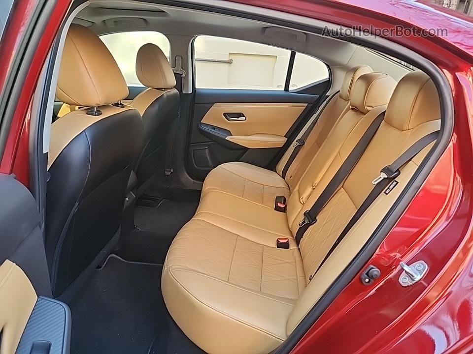 2021 Nissan Sentra Sv Красный vin: 3N1AB8CV5MY201525