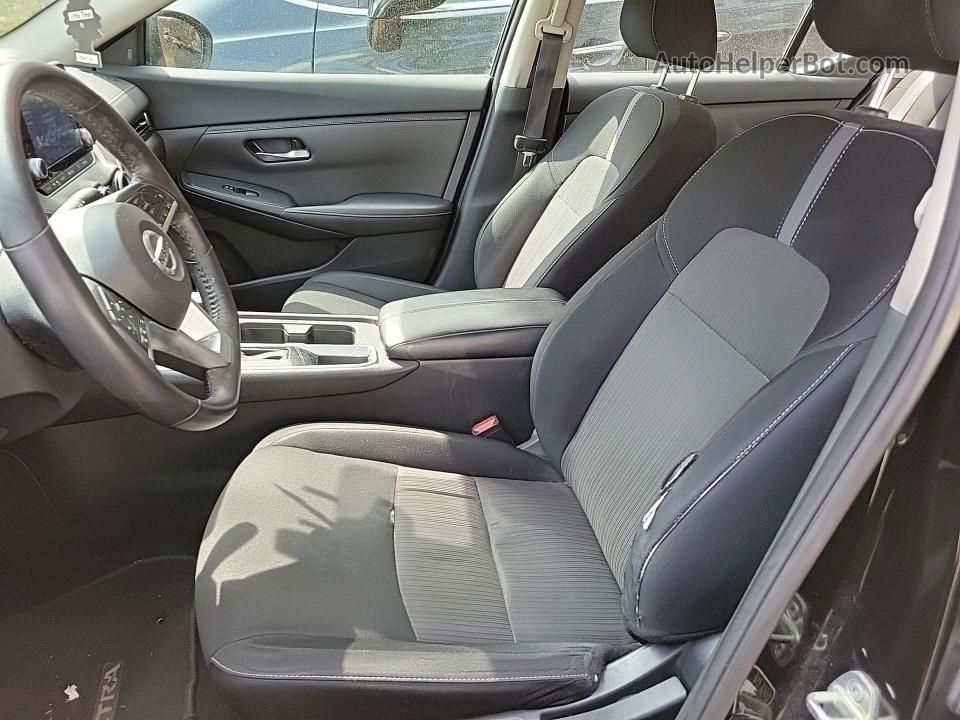 2021 Nissan Sentra Sv Черный vin: 3N1AB8CV5MY265225