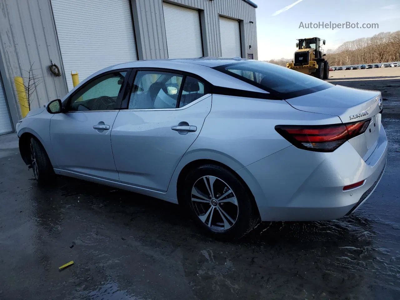 2023 Nissan Sentra Sv Silver vin: 3N1AB8CV5PY248574