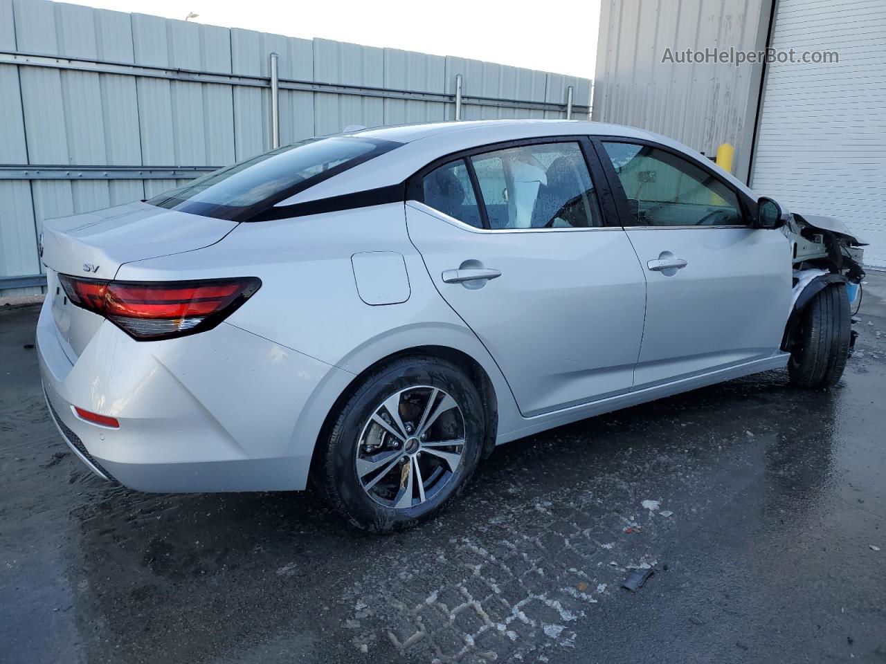 2023 Nissan Sentra Sv Silver vin: 3N1AB8CV5PY248574