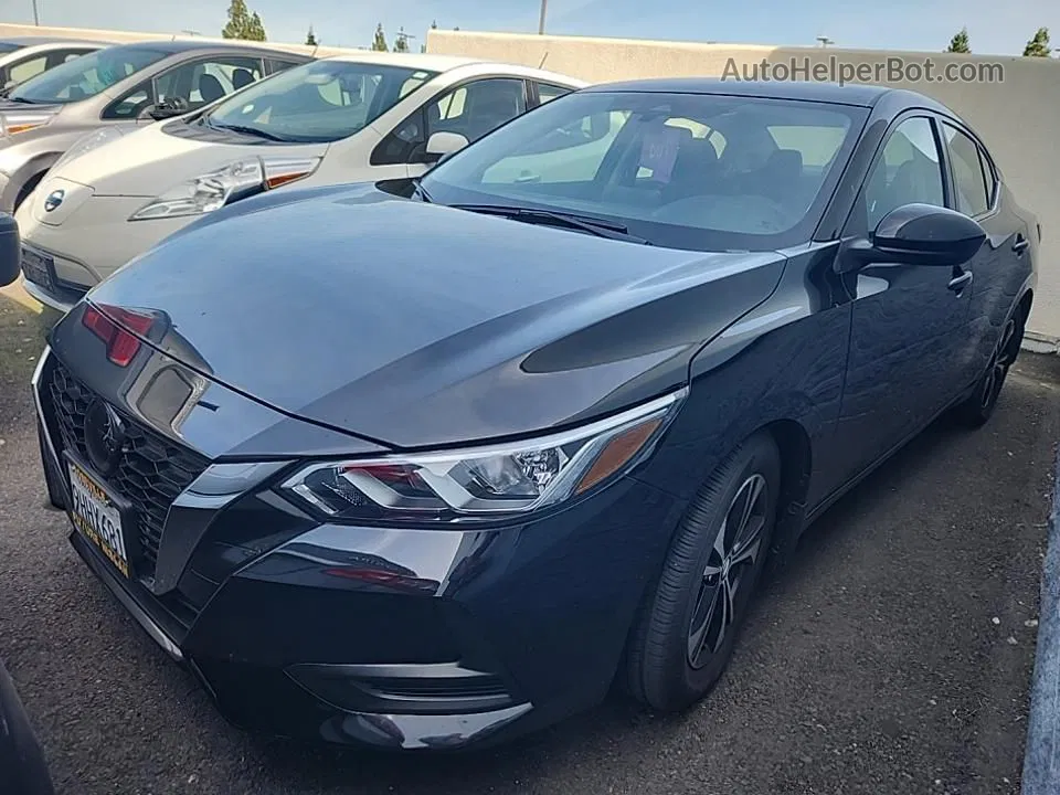 2023 Nissan Sentra Sv Black vin: 3N1AB8CV5PY317280