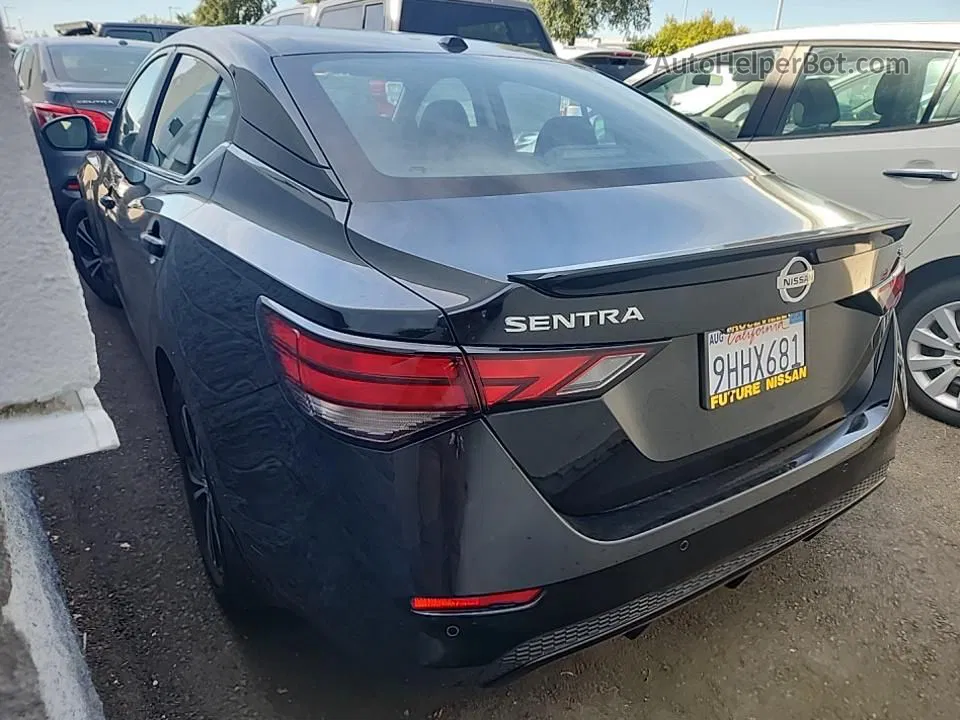 2023 Nissan Sentra Sv Black vin: 3N1AB8CV5PY317280