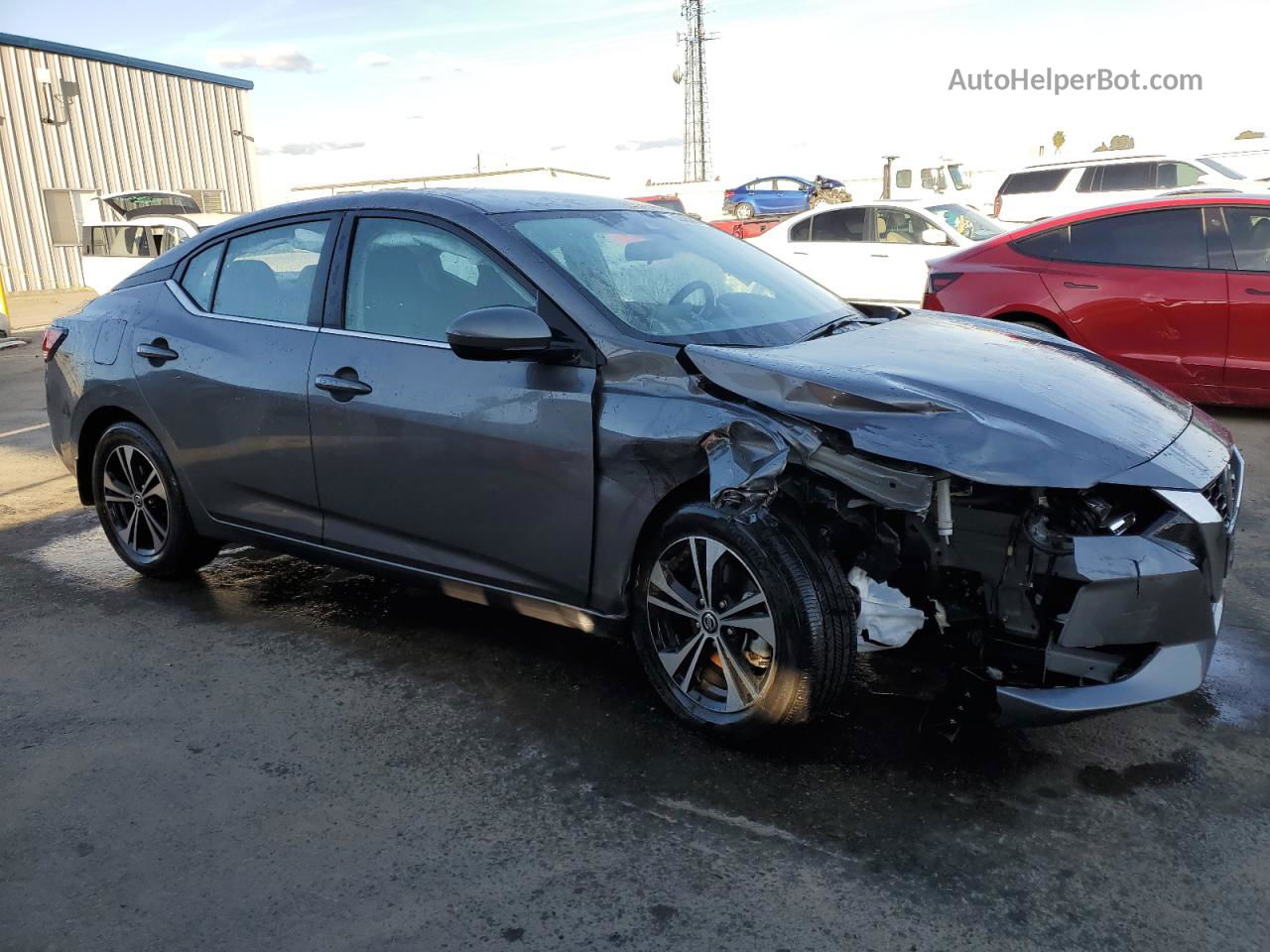 2023 Nissan Sentra Sv Charcoal vin: 3N1AB8CV5PY322642