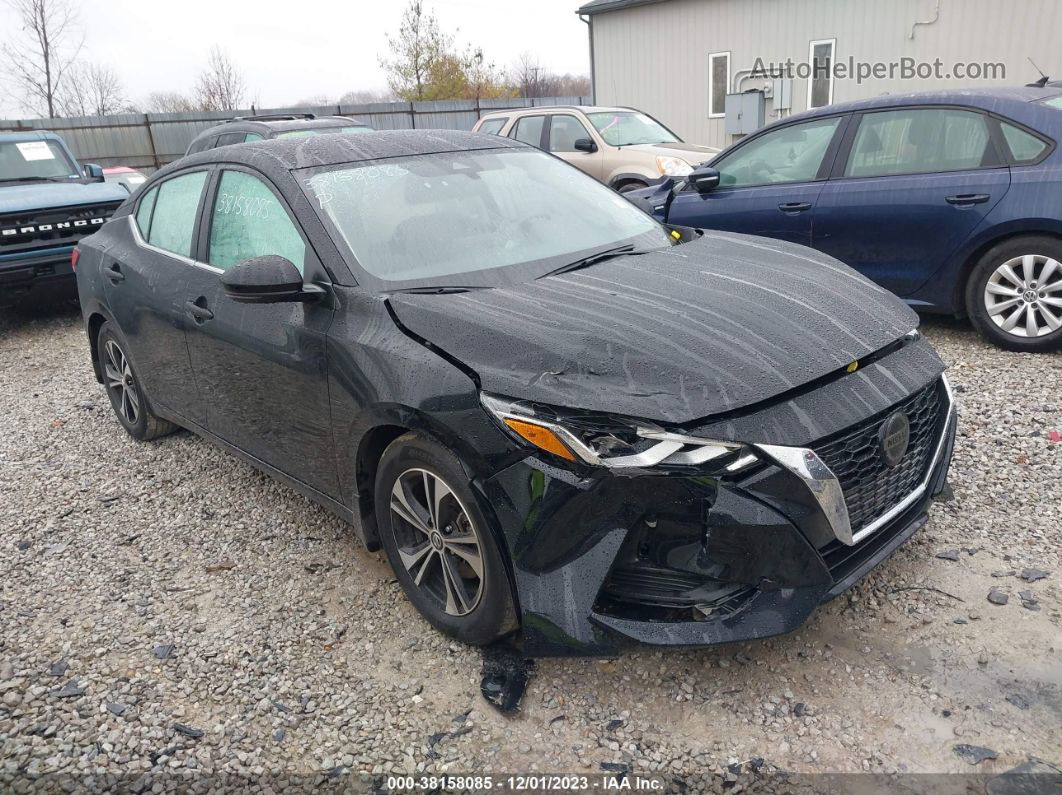 2020 Nissan Sentra Sv Xtronic Cvt Черный vin: 3N1AB8CV6LY207283