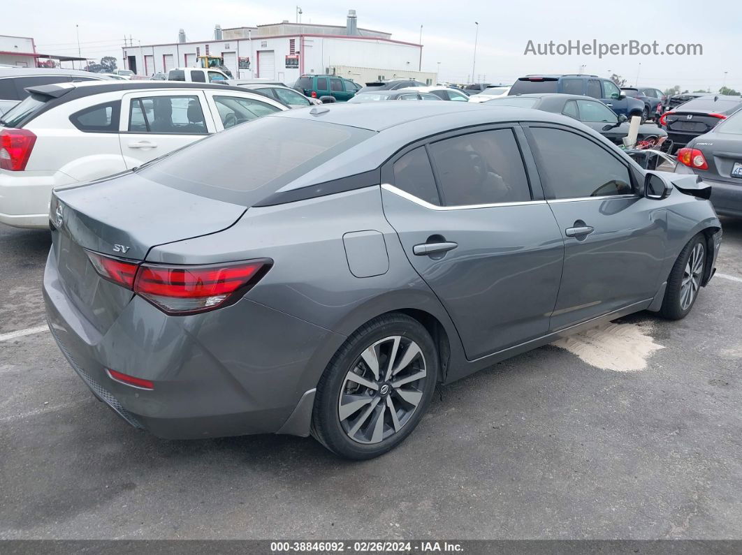 2020 Nissan Sentra Sv Xtronic Cvt Серый vin: 3N1AB8CV6LY243068