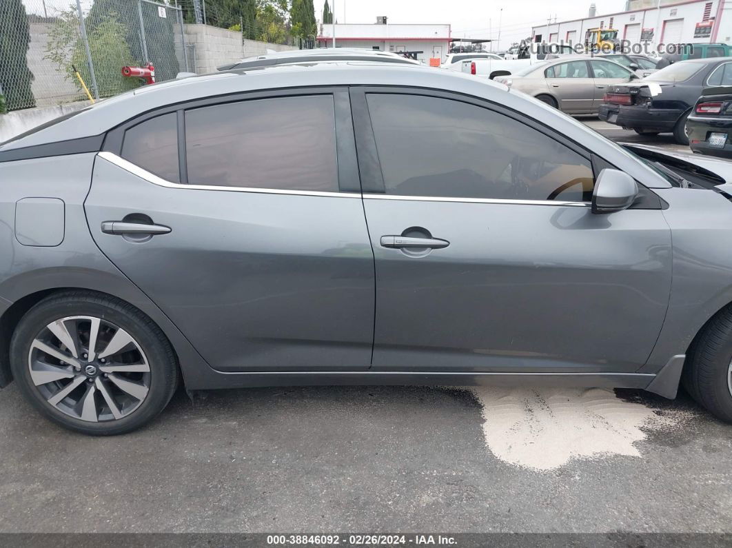 2020 Nissan Sentra Sv Xtronic Cvt Gray vin: 3N1AB8CV6LY243068