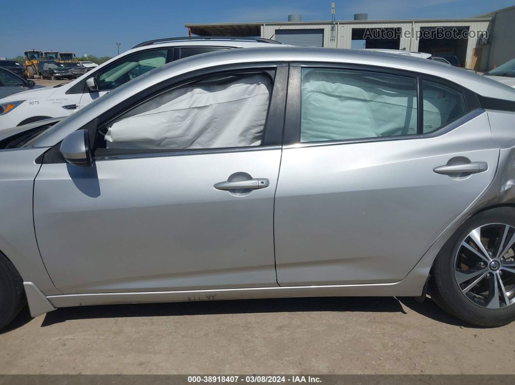 2020 Nissan Sentra Sv Xtronic Cvt Silver vin: 3N1AB8CV6LY264065