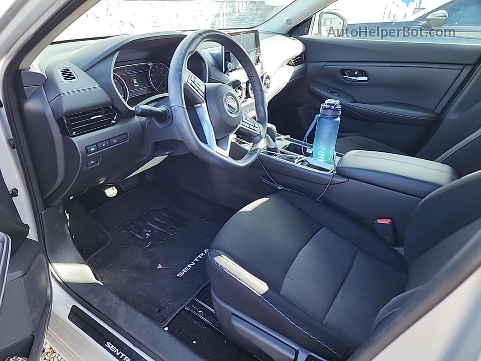 2021 Nissan Sentra Sv Серебряный vin: 3N1AB8CV6MY240981