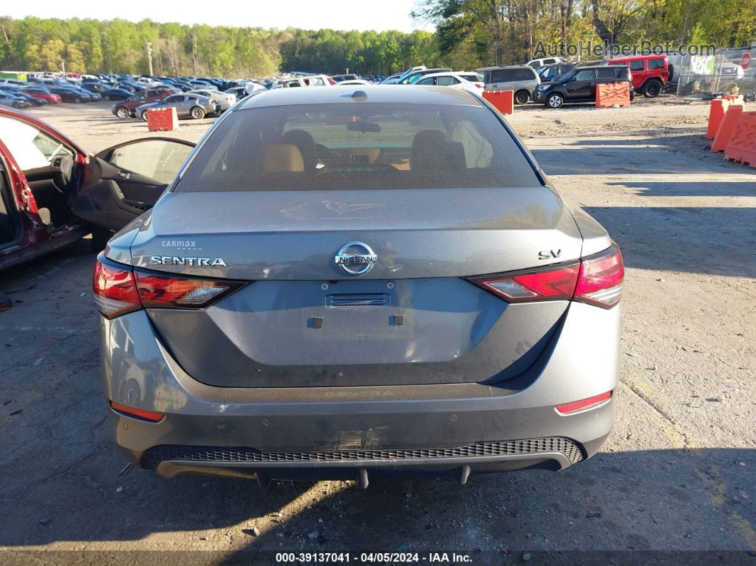 2021 Nissan Sentra Sv Xtronic Cvt Gray vin: 3N1AB8CV6MY247378