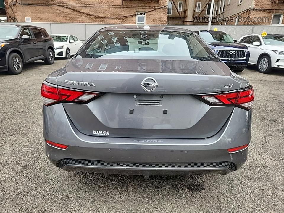 2021 Nissan Sentra Sv Gray vin: 3N1AB8CV6MY253522