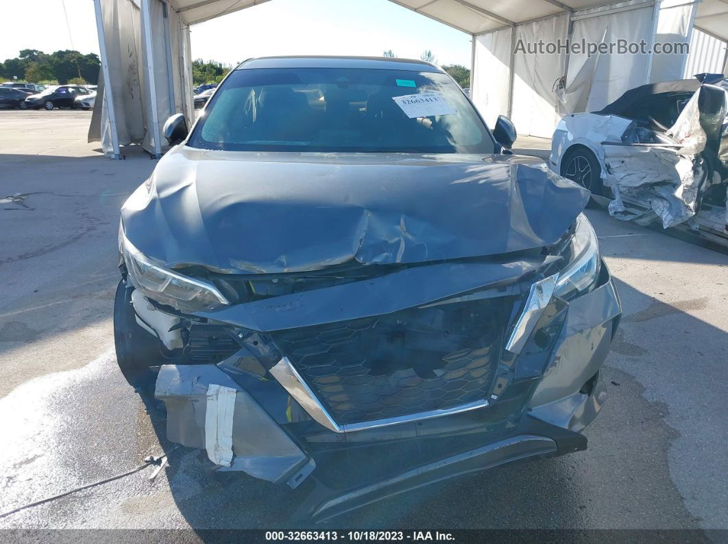 2021 Nissan Sentra Sv Gray vin: 3N1AB8CV6MY259661