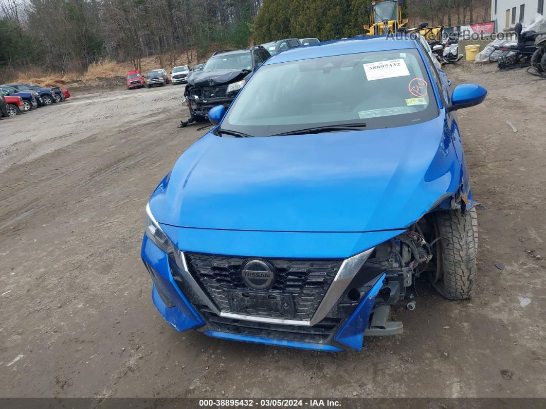 2021 Nissan Sentra Sv Xtronic Cvt Синий vin: 3N1AB8CV6MY292448