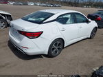 2021 Nissan Sentra Sv Xtronic Cvt White vin: 3N1AB8CV6MY324489