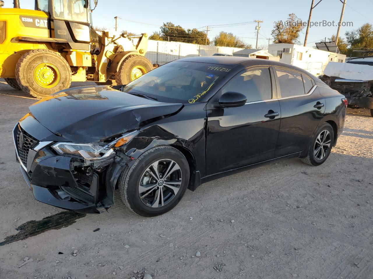 2023 Nissan Sentra Sv Black vin: 3N1AB8CV6PY237079