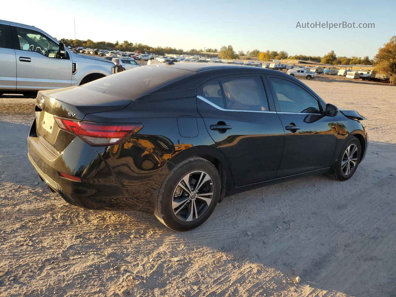 2023 Nissan Sentra Sv Black vin: 3N1AB8CV6PY237079