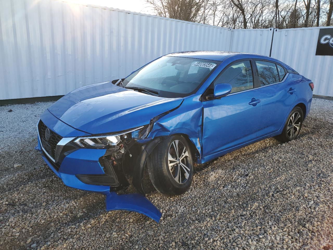 2023 Nissan Sentra Sv Blue vin: 3N1AB8CV6PY304005