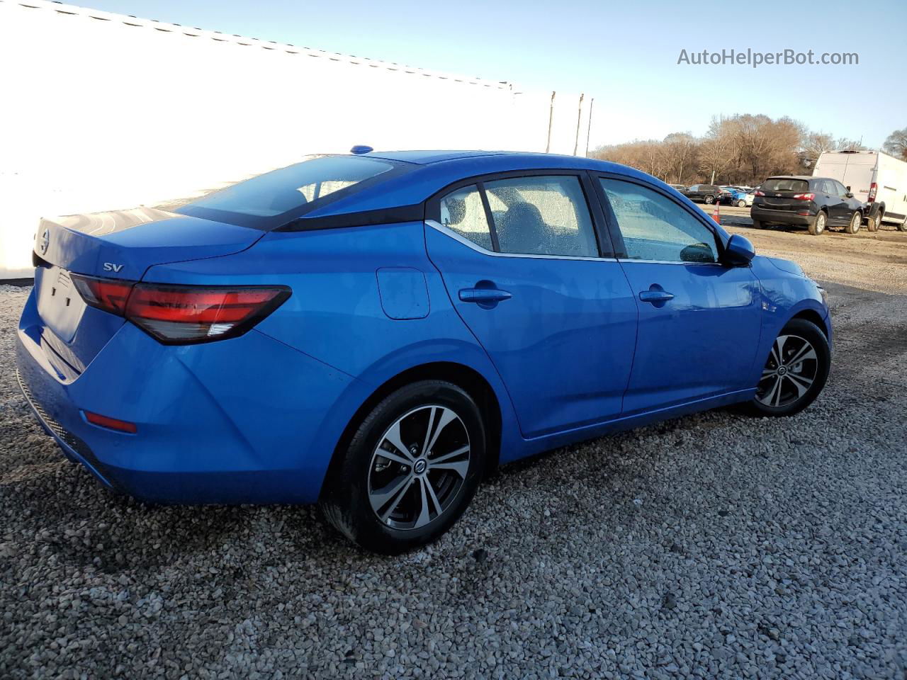 2023 Nissan Sentra Sv Blue vin: 3N1AB8CV6PY304005