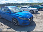 2020 Nissan Sentra Sv Xtronic Cvt Blue vin: 3N1AB8CV7LY231544