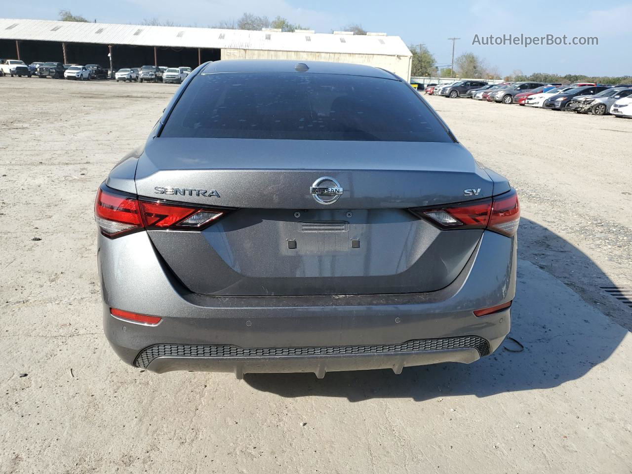 2020 Nissan Sentra Sv Gray vin: 3N1AB8CV7LY232032