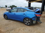 2020 Nissan Sentra Sv Blue vin: 3N1AB8CV7LY266004