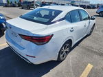 2020 Nissan Sentra Sv White vin: 3N1AB8CV7LY281148