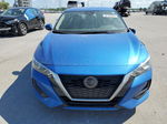 2020 Nissan Sentra Sv Blue vin: 3N1AB8CV7LY282221