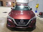 2020 Nissan Sentra Sv Burgundy vin: 3N1AB8CV7LY307246