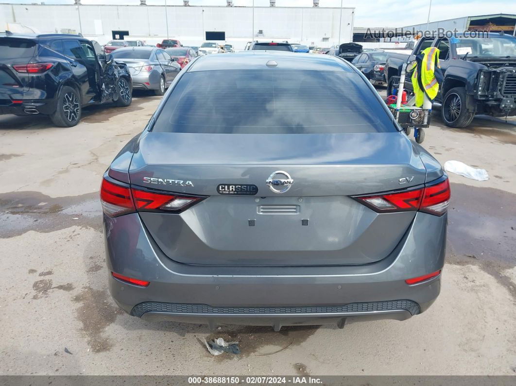 2021 Nissan Sentra Sv Xtronic Cvt Gray vin: 3N1AB8CV7MY256414