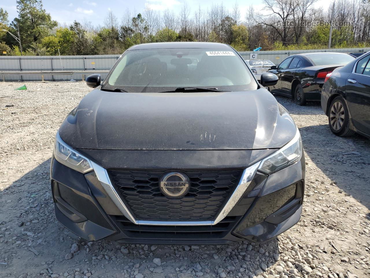 2021 Nissan Sentra Sv Black vin: 3N1AB8CV7MY259457