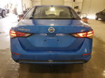 2021 Nissan Sentra Sv Blue vin: 3N1AB8CV7MY302856