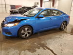 2021 Nissan Sentra Sv Blue vin: 3N1AB8CV7MY302856