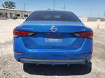 2021 Nissan Sentra Sv Blue vin: 3N1AB8CV7MY323352