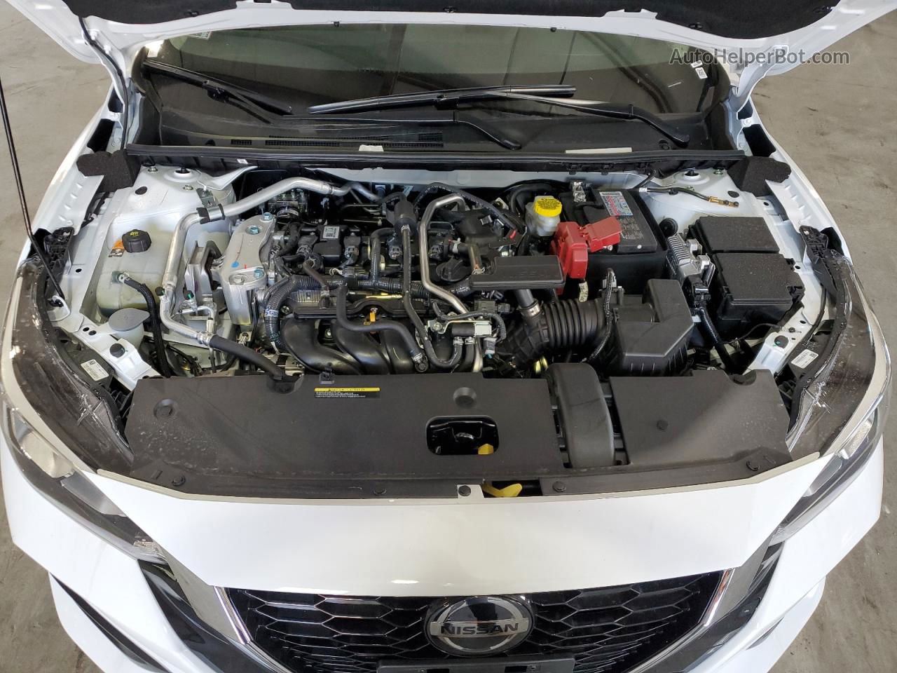 2023 Nissan Sentra Sv Белый vin: 3N1AB8CV7PY293323