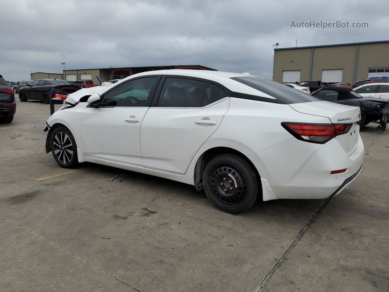 2023 Nissan Sentra Sv White vin: 3N1AB8CV7PY295671