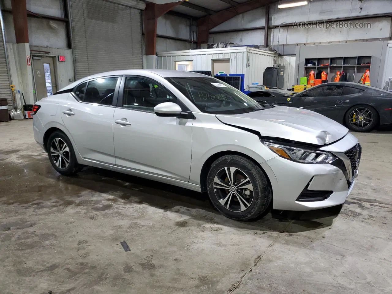 2023 Nissan Sentra Sv Silver vin: 3N1AB8CV7PY298389