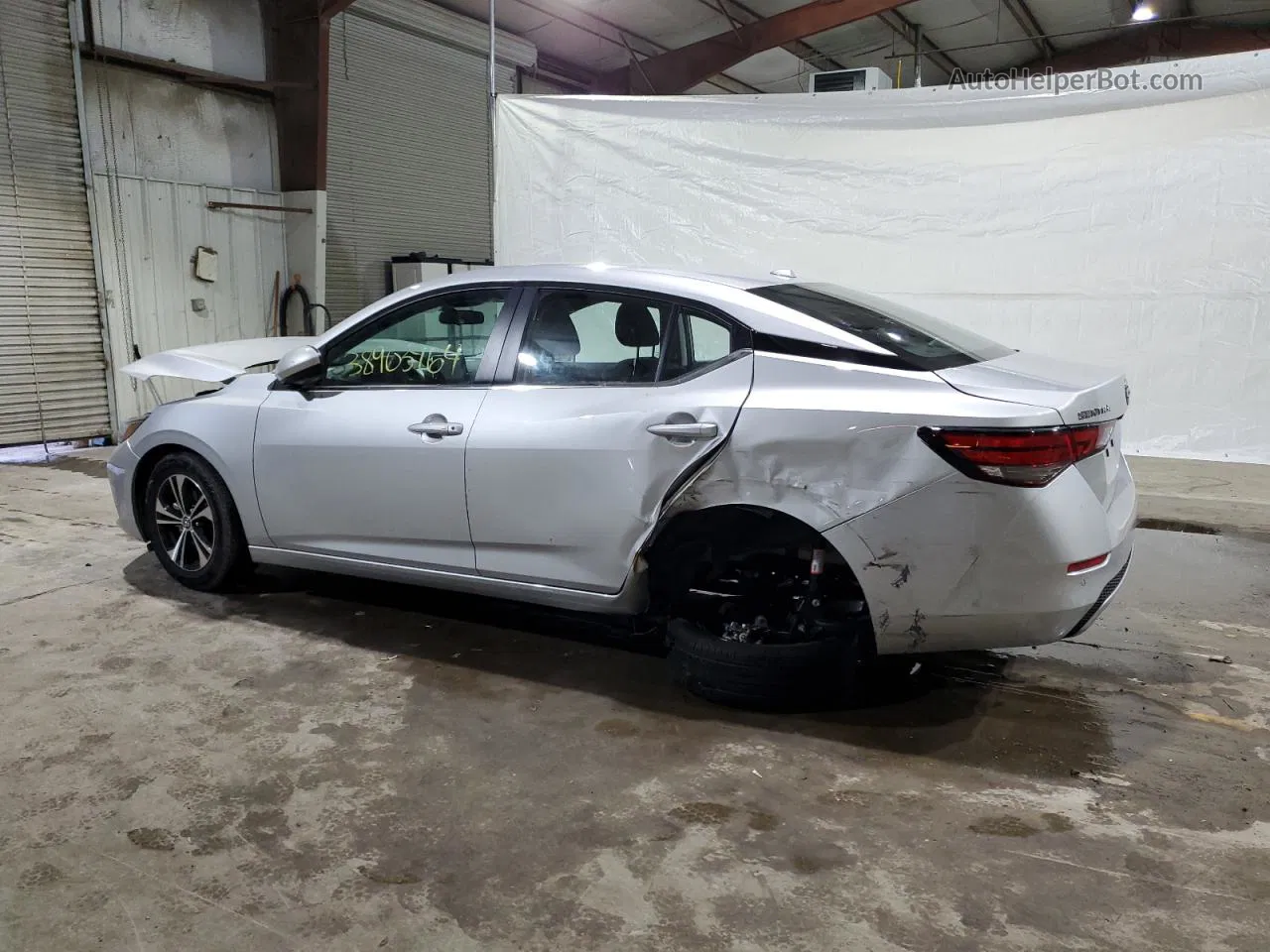 2023 Nissan Sentra Sv Silver vin: 3N1AB8CV7PY298389