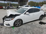 2020 Nissan Sentra Sv White vin: 3N1AB8CV8LY240043