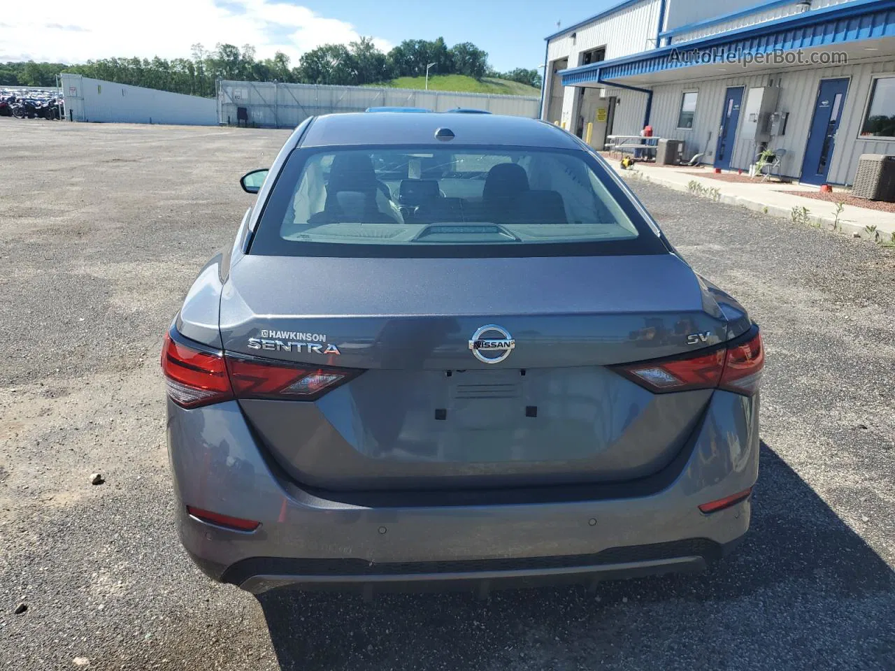 2021 Nissan Sentra Sv Gray vin: 3N1AB8CV8MY216052