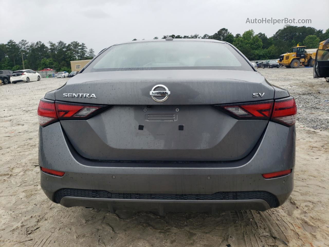 2021 Nissan Sentra Sv Gray vin: 3N1AB8CV8MY249861