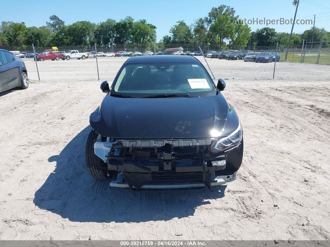 2021 Nissan Sentra Sv Xtronic Cvt Черный vin: 3N1AB8CV8MY318838