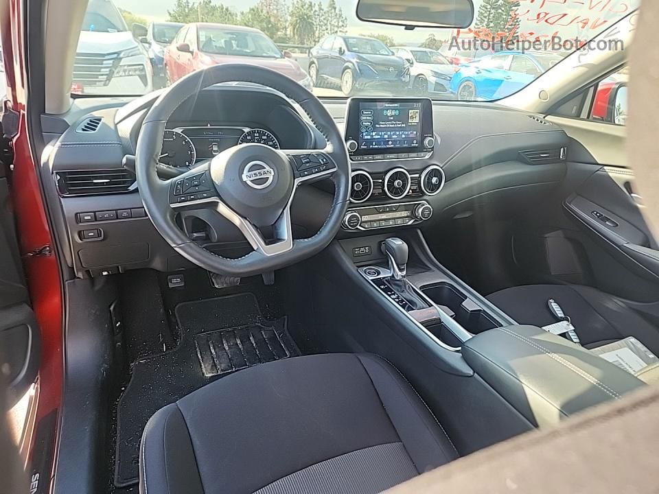 2023 Nissan Sentra Sv Красный vin: 3N1AB8CV8PY224205