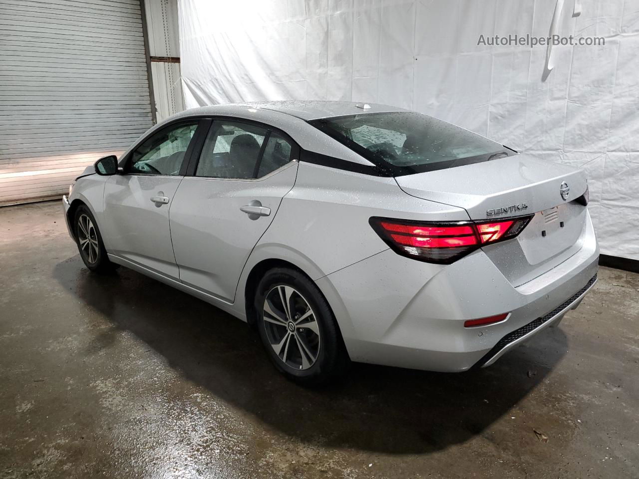 2023 Nissan Sentra Sv Silver vin: 3N1AB8CV8PY255485