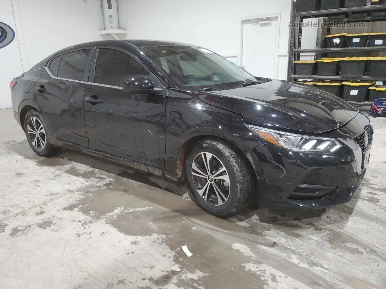 2023 Nissan Sentra Sv Black vin: 3N1AB8CV8PY263523