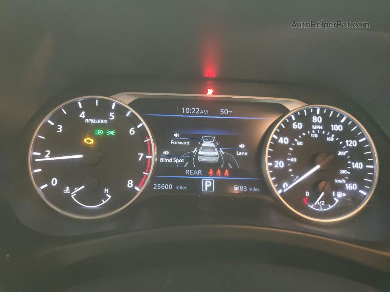 2023 Nissan Sentra Sv Black vin: 3N1AB8CV8PY263523 Damage: Warning Light - Engine, On, Unacceptable
