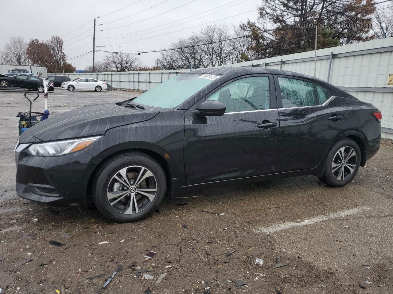 2023 Nissan Sentra Sv Black vin: 3N1AB8CV8PY270360