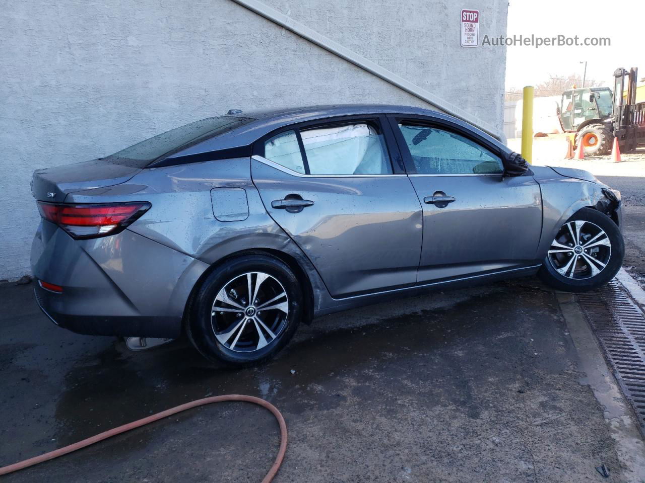 2023 Nissan Sentra Sv Gray vin: 3N1AB8CV8PY306886