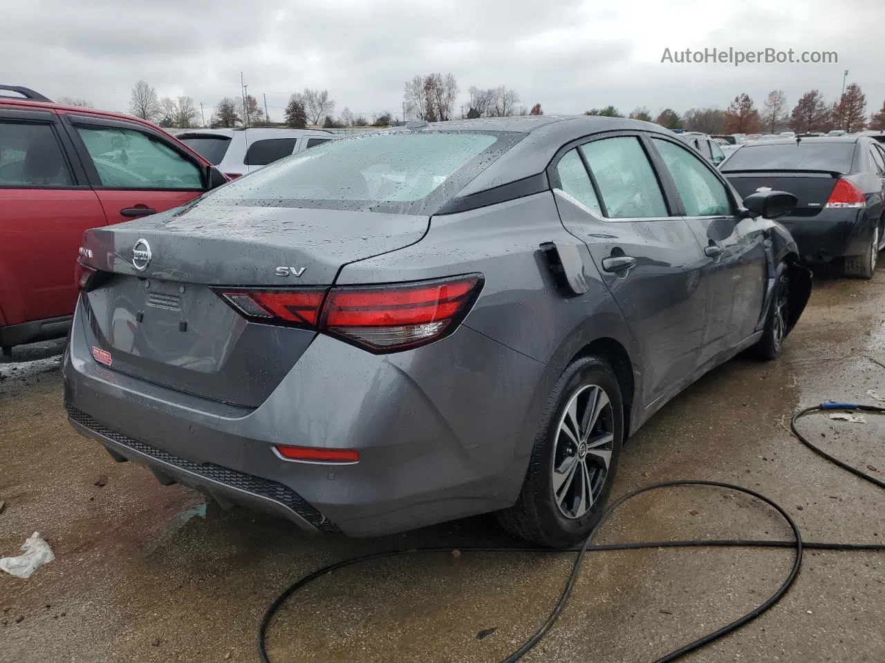 2023 Nissan Sentra Sv Gray vin: 3N1AB8CV8PY308685